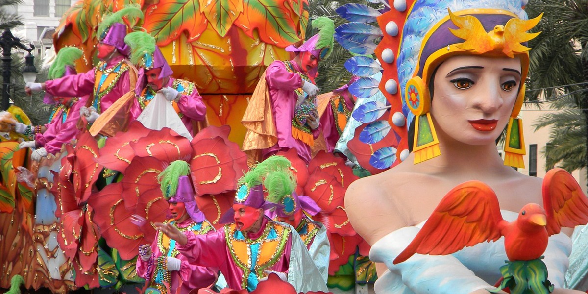 Carnival New Orleans carriage