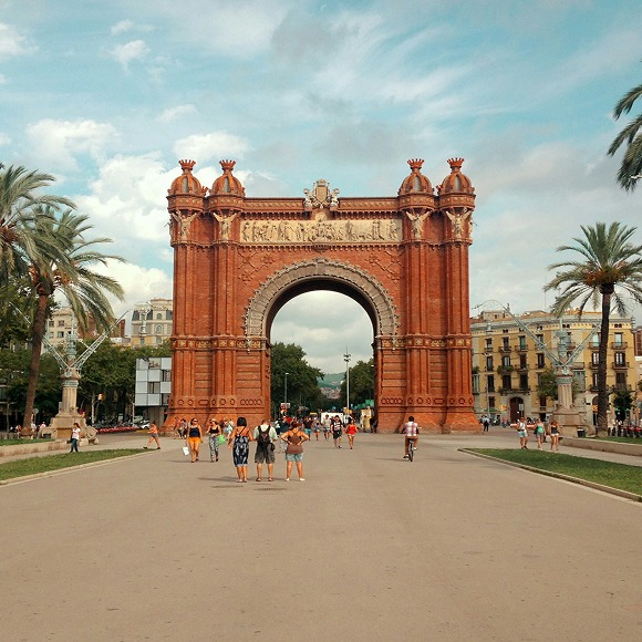 Arco del Triunfo como inicio de excursión
